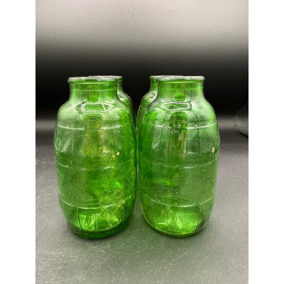 4 Vintage Mickey’s Barrel Bottles - Green (1973) - great condition - Picture 5 of 8